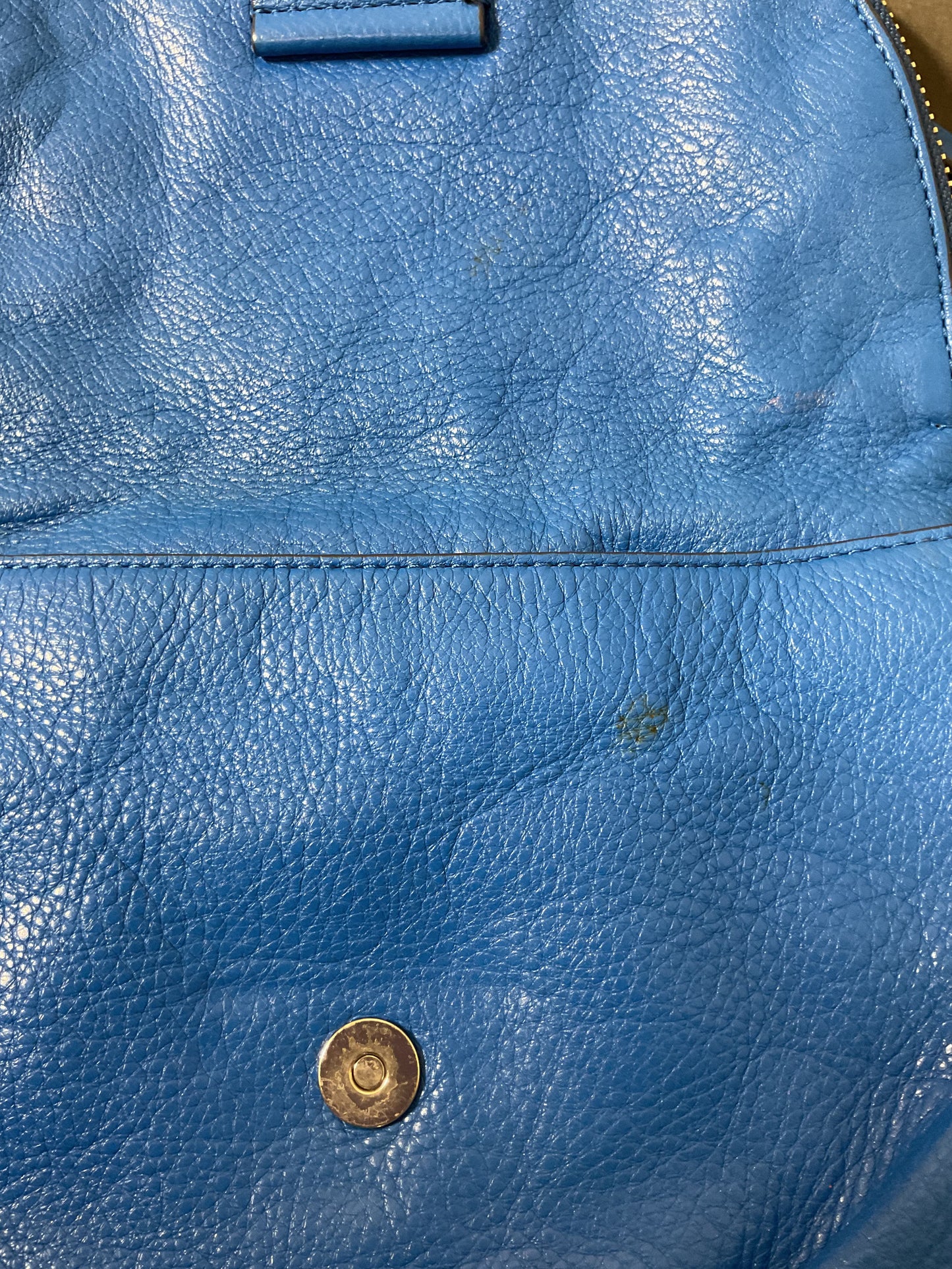 Crossbody Designer By Marc By Marc Jacobs In Blue, Size:Medium