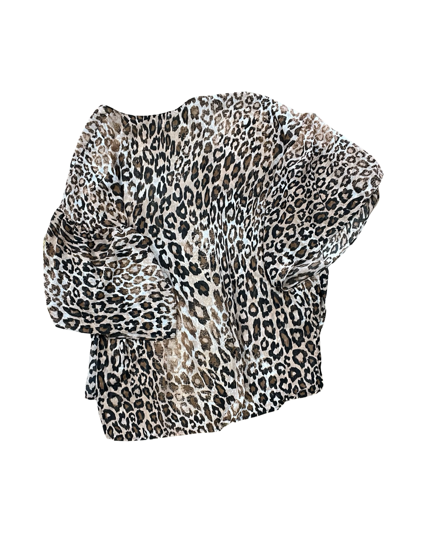Cardigan By Clothes Mentor In Animal Print, Size:S