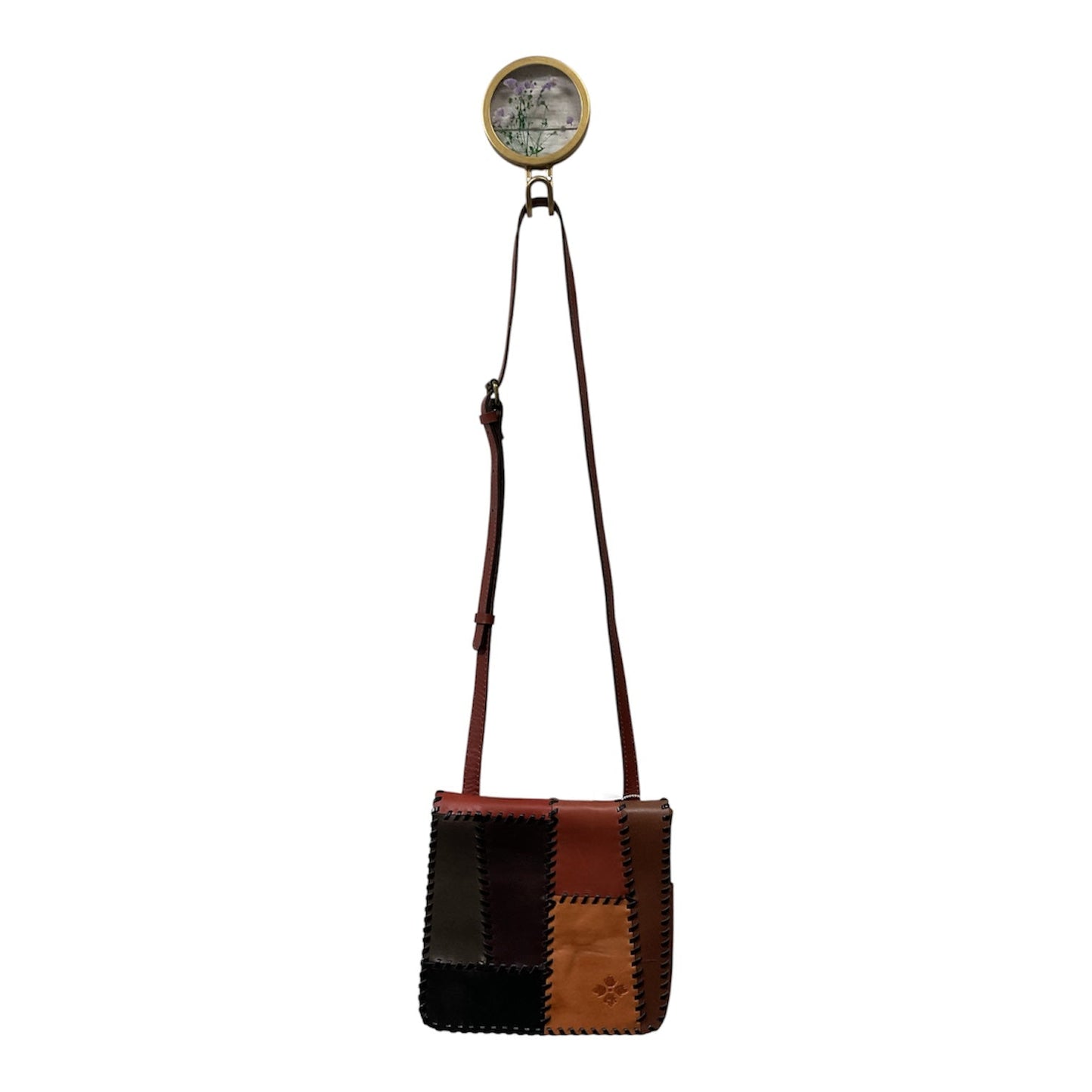 Crossbody Designer By Patricia Nash In Brown, Size:Medium