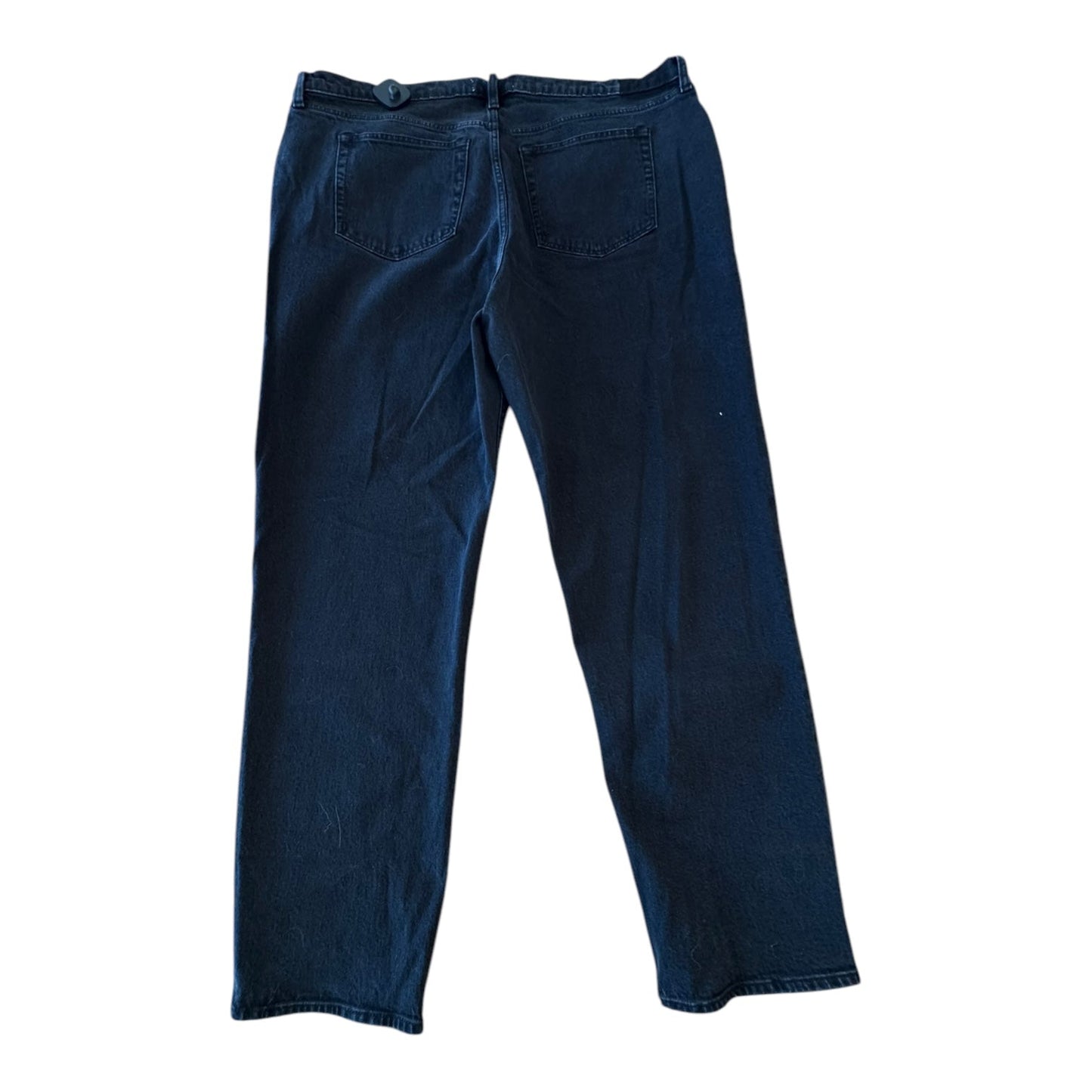 Jeans Skinny By Abercrombie And Fitch In Black Denim, Size:20