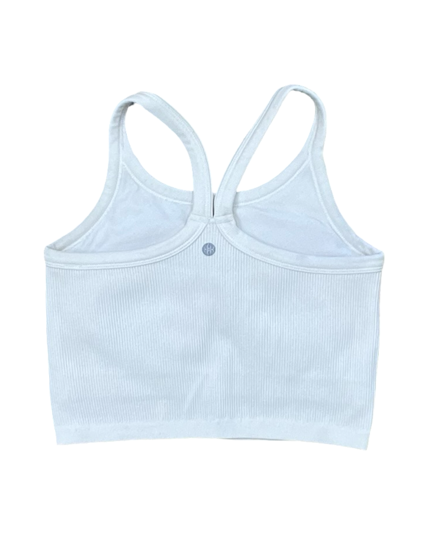 Athletic Bra By Clothes Mentor In Cream, Size:Xs