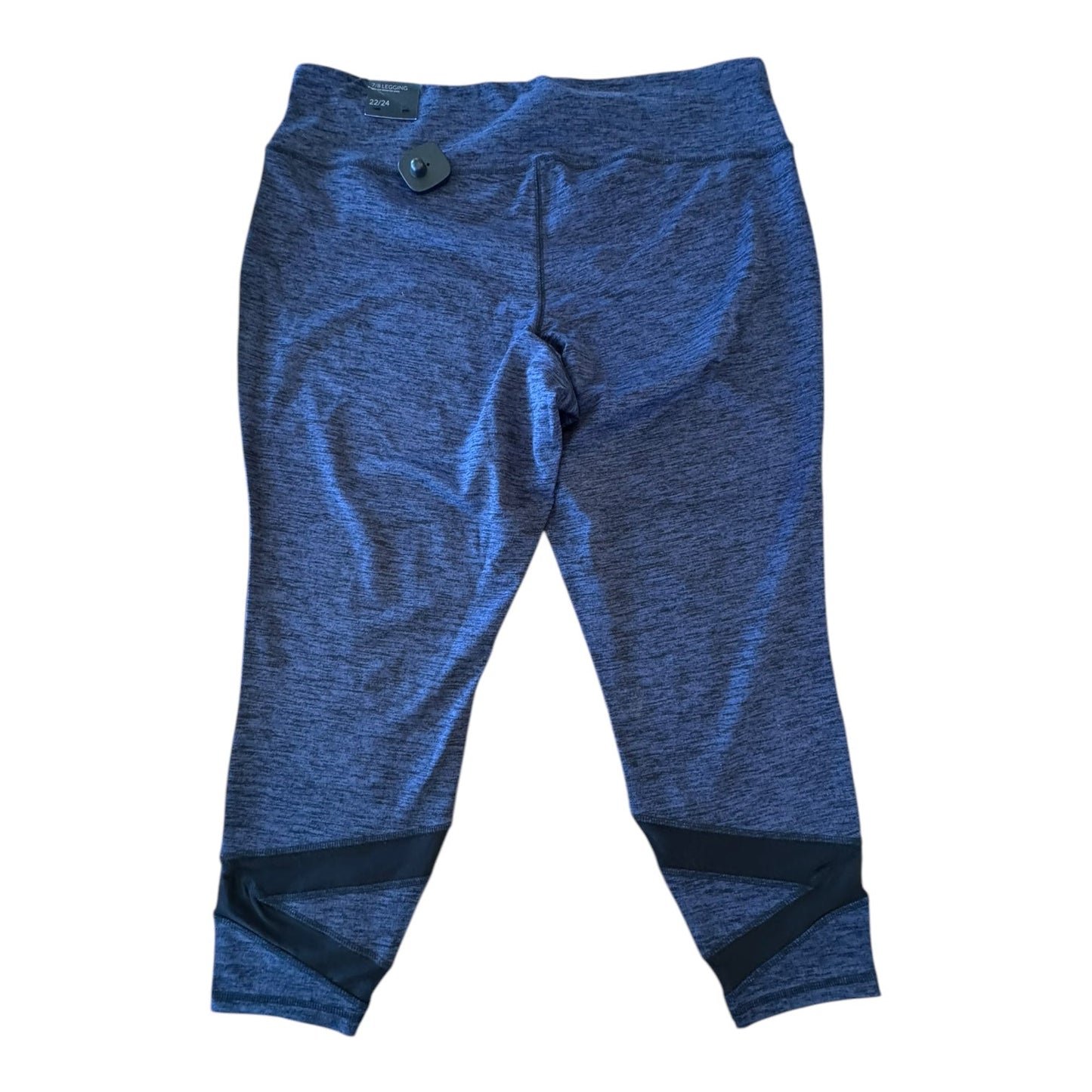 Athletic Leggings By Lane Bryant In Blue, Size:22