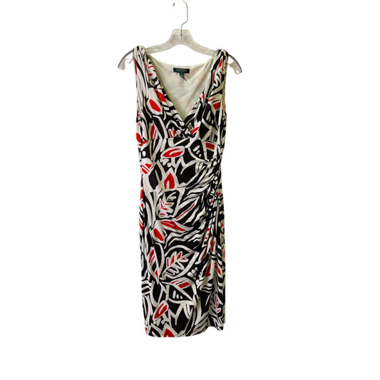 Dress Casual Short By Ralph Lauren Co In Black & Red, Size:6
