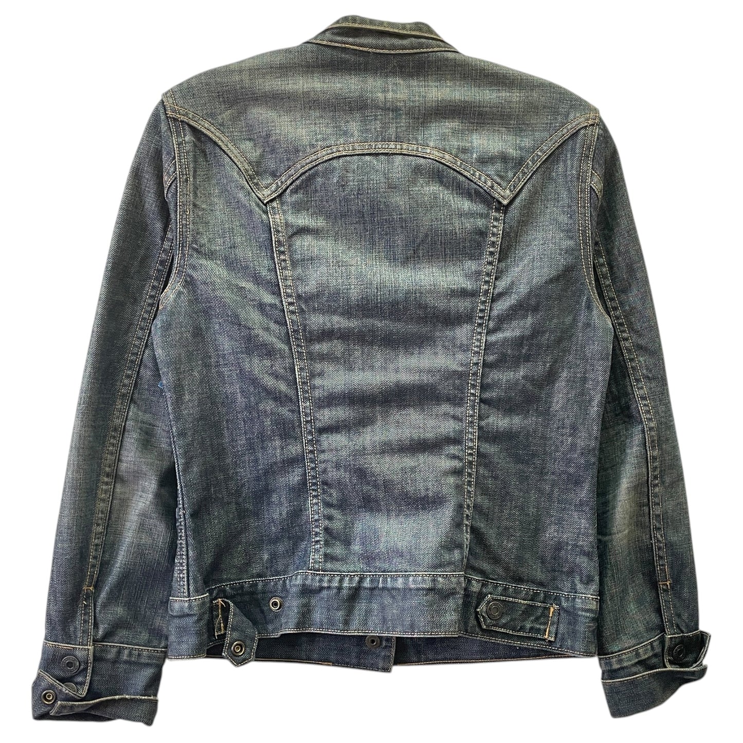 Jacket Denim By Gap In Blue, Size:S
