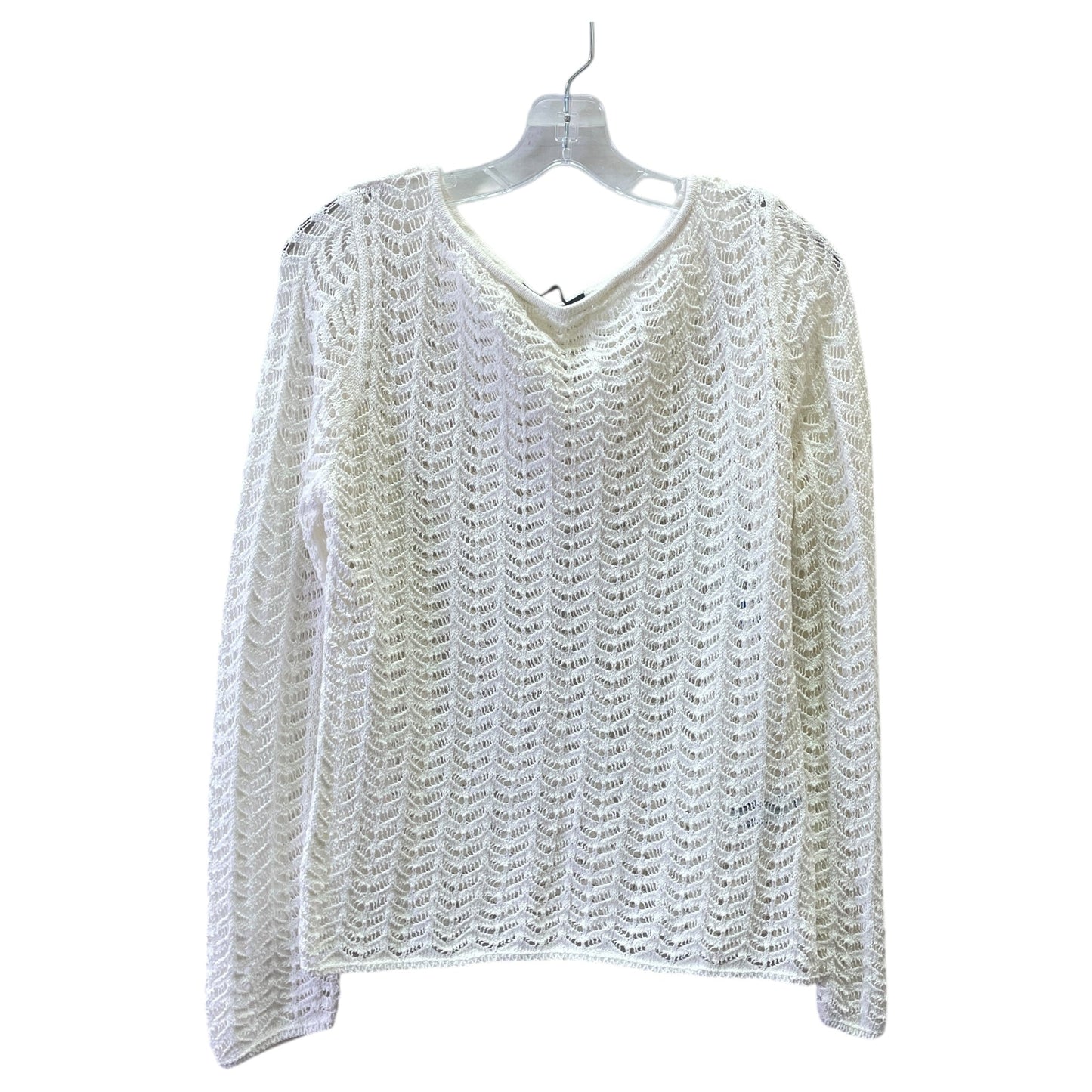Sweater By Zara In Ivory, Size:M