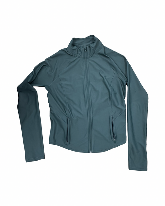 Athletic Jacket By Old Navy In Green, Size:M