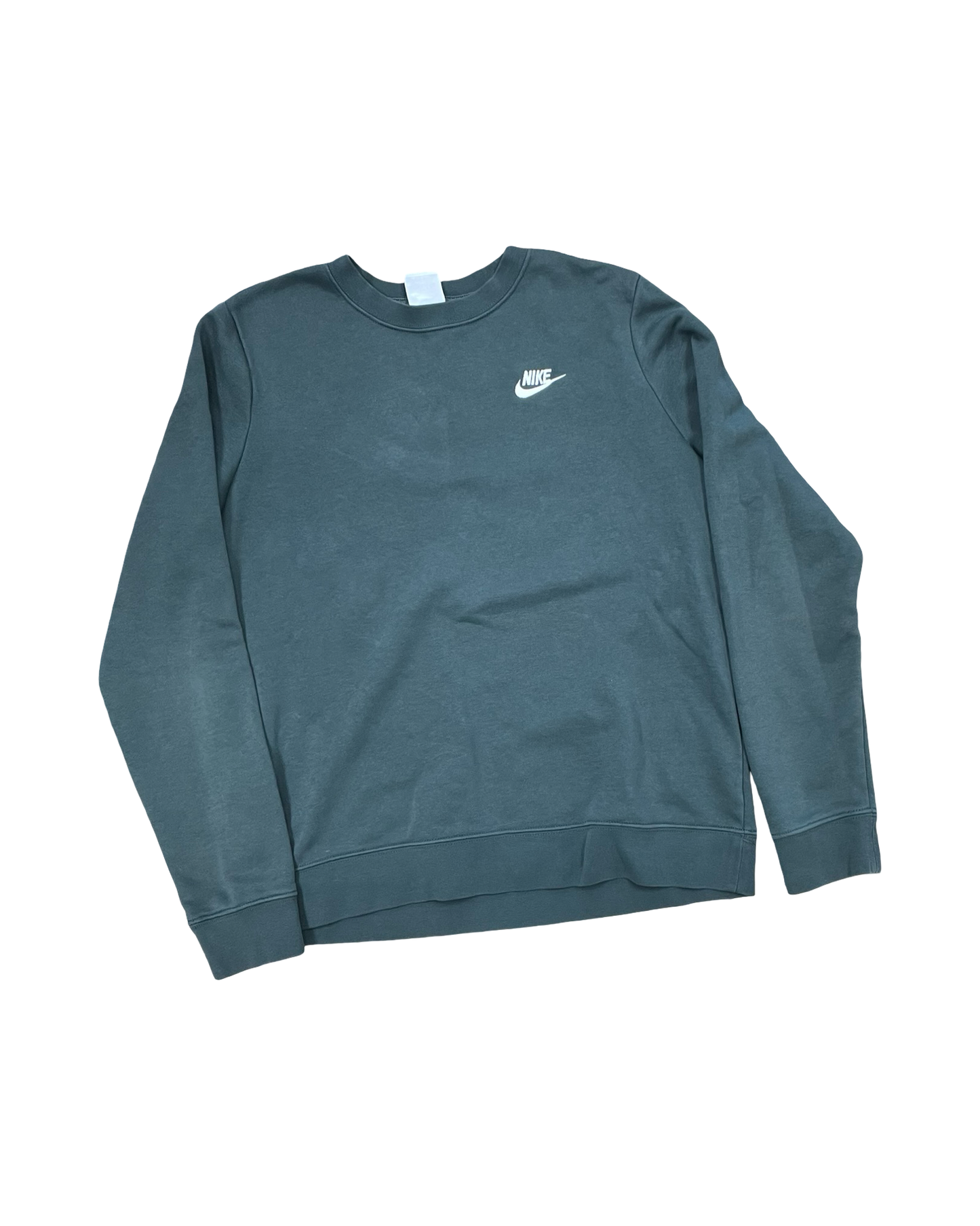 Sweatshirt Crewneck By Nike In Green, Size:M