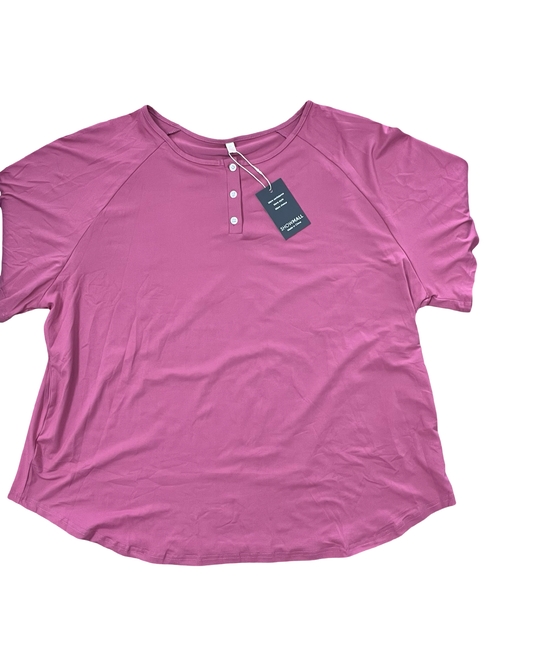 Top Ss By Clothes Mentor In Pink, Size:3X