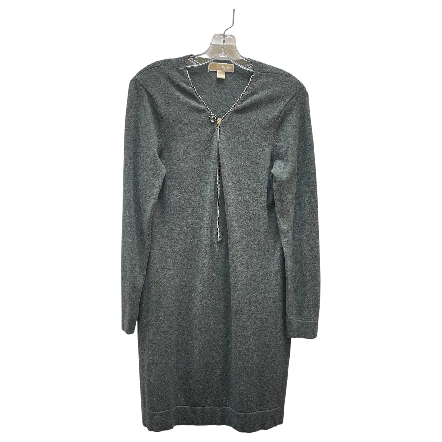 Dress Sweater By Michael By Michael Kors In Grey, Size:M