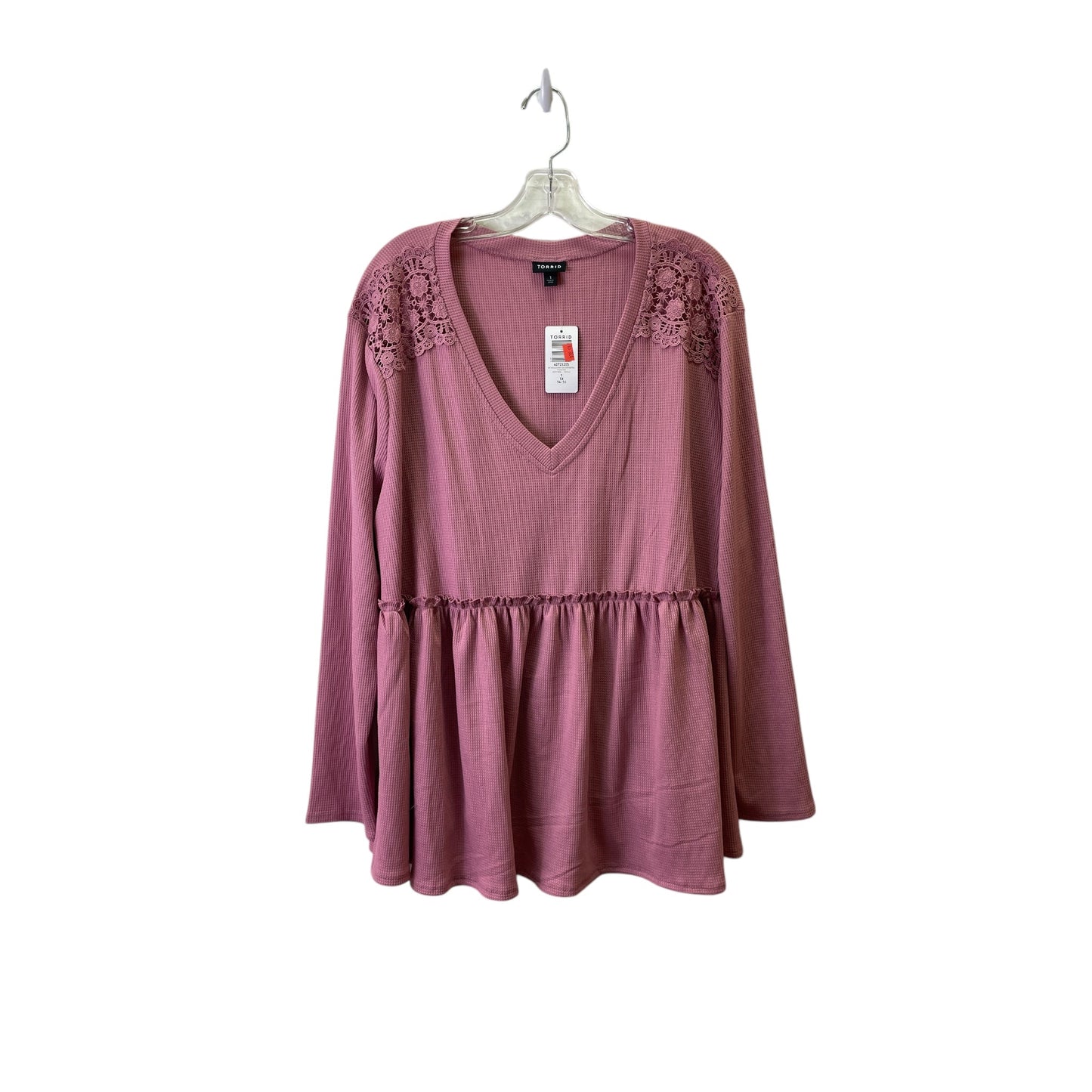 Top Ls By Torrid In Pink, Size:1X