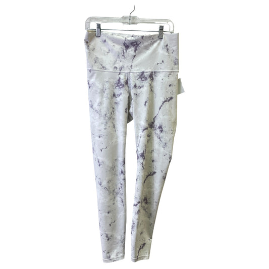 Athletic Leggings By Old Navy In White, Size:L