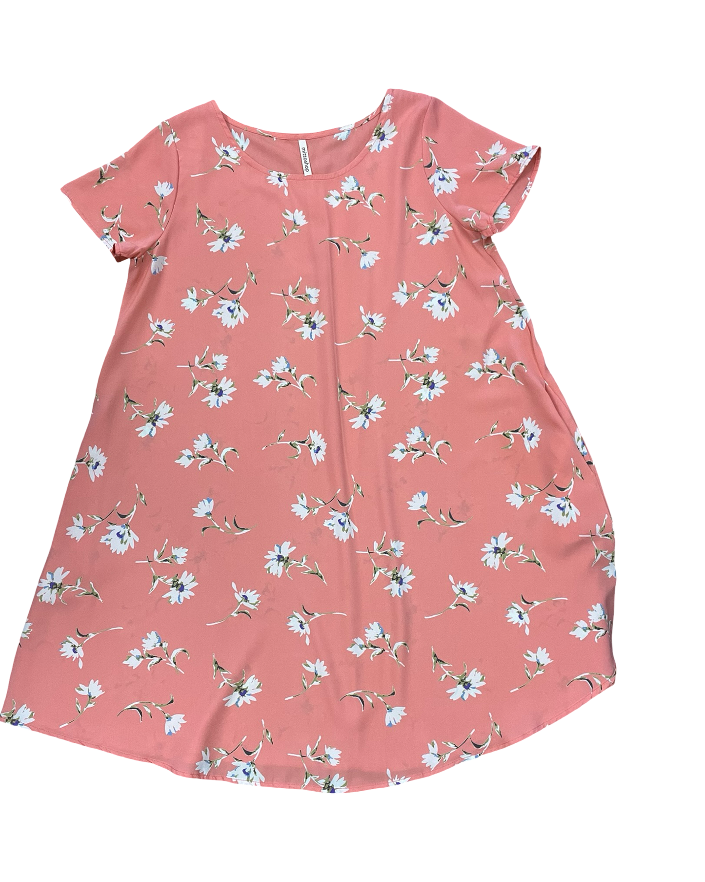 Dress Casual Midi By Mittoshop In Peach, Size:M