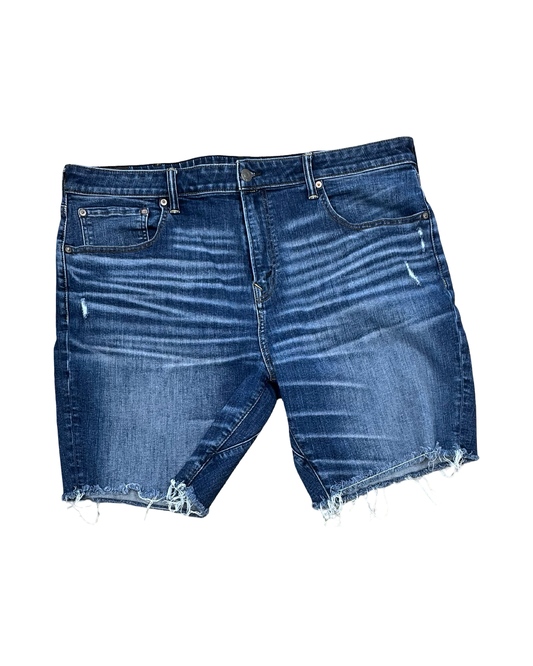 Shorts By American Eagle In Blue Denim, Size:22