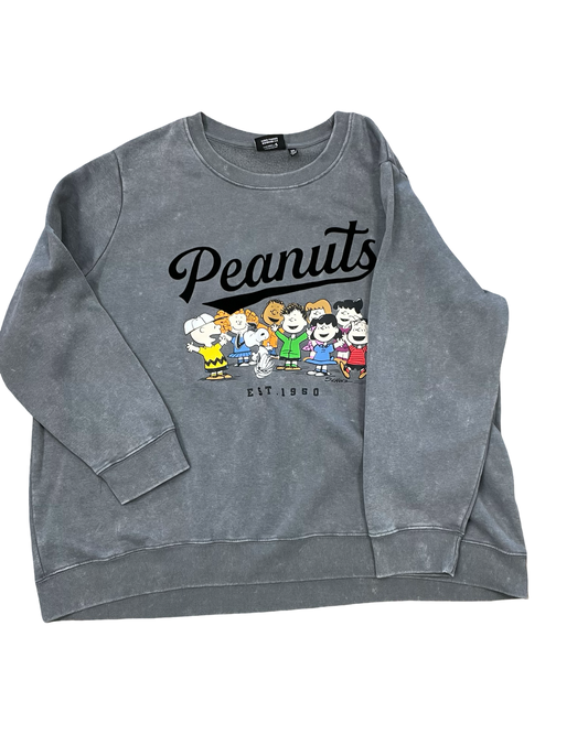 Sweatshirt Crewneck By Clothes Mentor In Grey, Size:3X