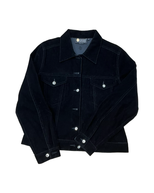 Jacket Other By Christine Alexander In Black, Size:Xs