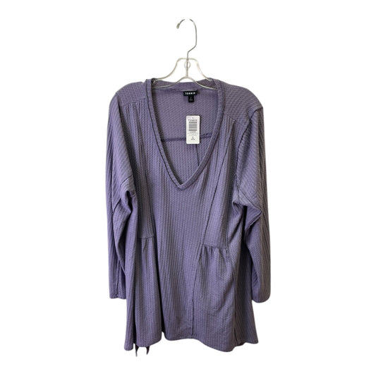 Top Ls Basic By Torrid In Purple, Size:2X