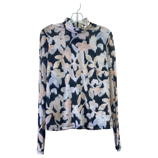 Top Ls By Cabi In Black & Pink, Size:M