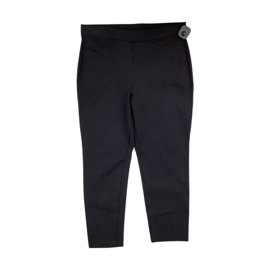 Pants Designer By Michael Kors In Black, Size:L