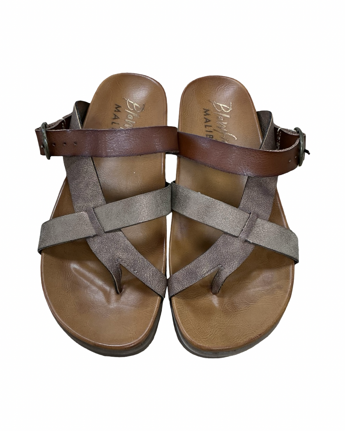 Sandals Flats By Blowfish In Brown, Size:7.5