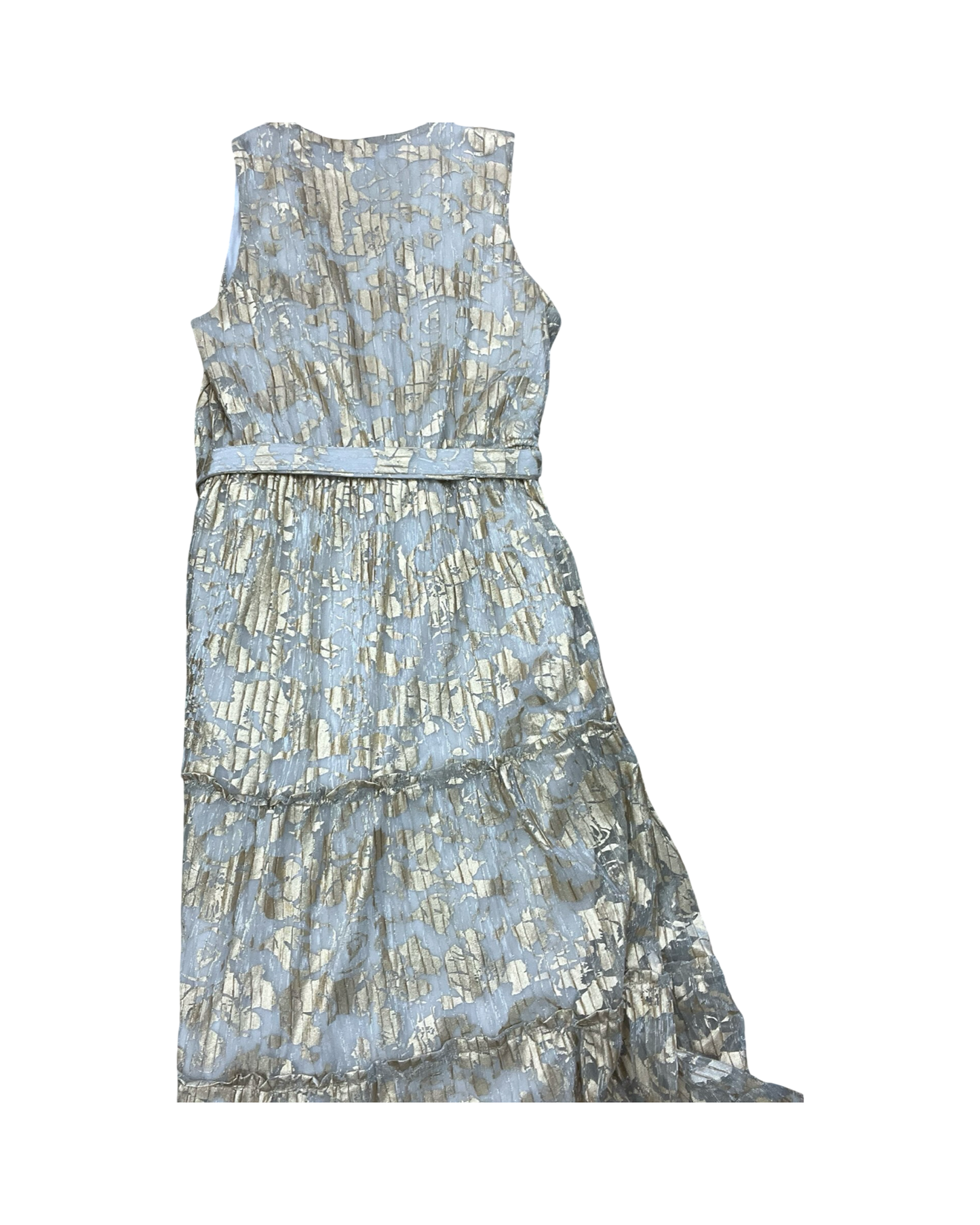 Dress Party Long By Draper James In Gold & Grey, Size:L