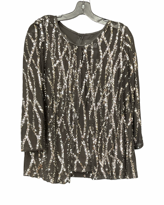 Top Ls By Alex In Black, Size:Xl