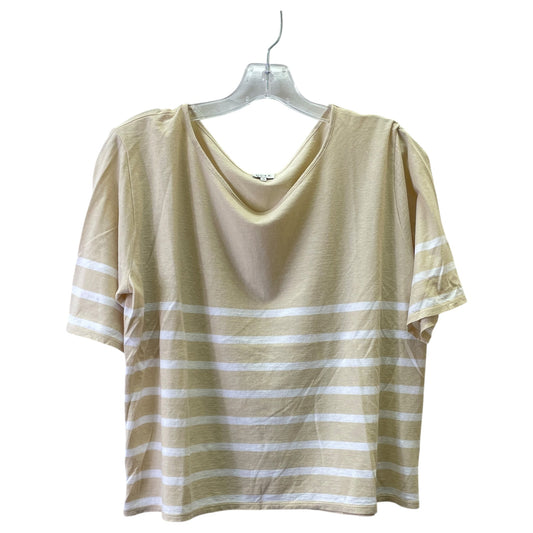 Top Ss By Kule In Tan & White, Size:Xl
