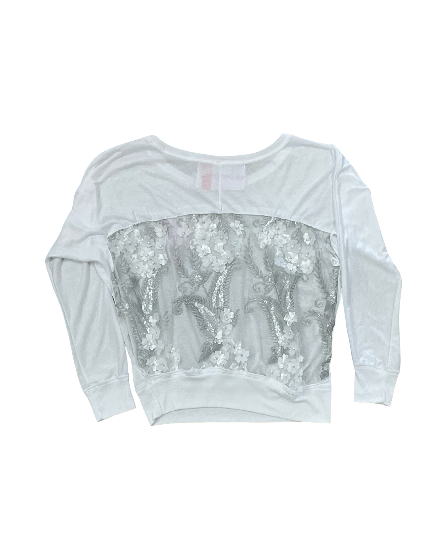 Top Ls By Clothes Mentor In White, Size:M