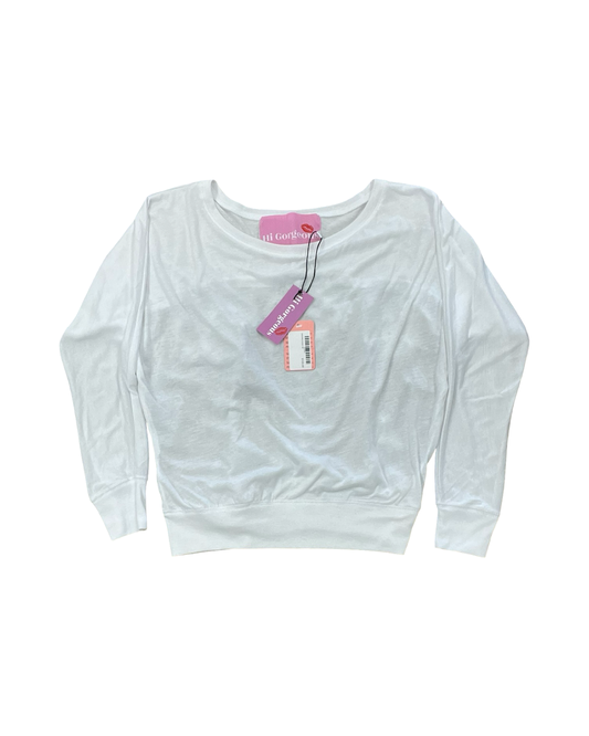 Top Ls By Clothes Mentor In White, Size:M