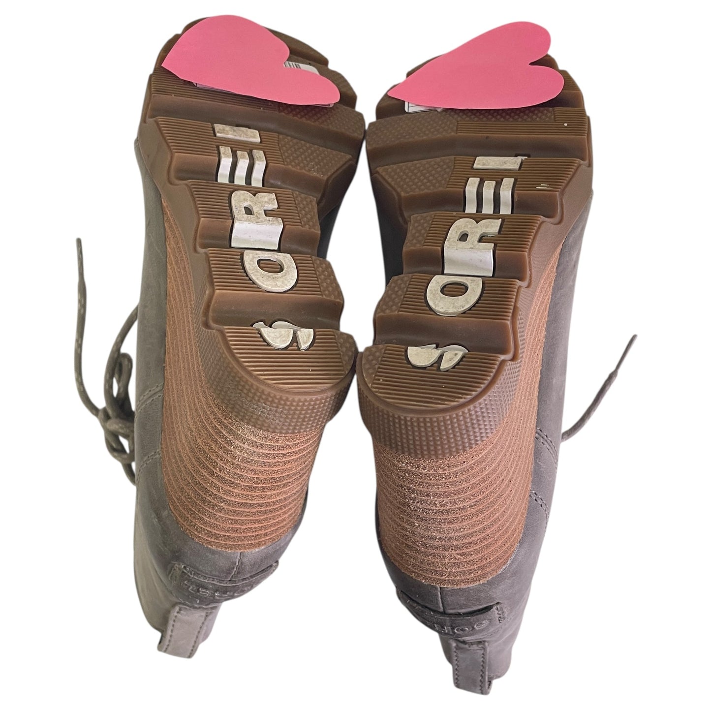 BOOTS ANKLE HEELS by SOREL In TAUPE, Size: 7