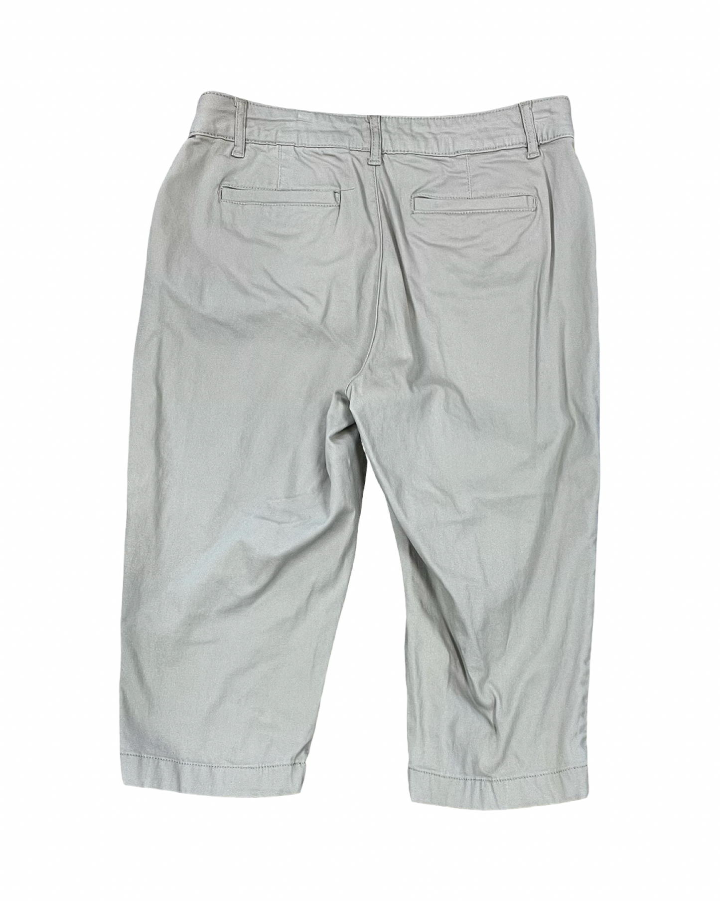 Pants Cropped By St Johns Bay In Tan, Size:14