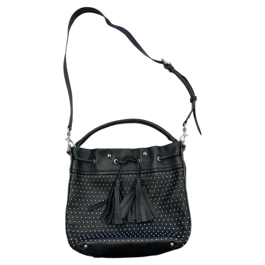 Crossbody Leather By Aimee Kestenberg In Black, Size:Large