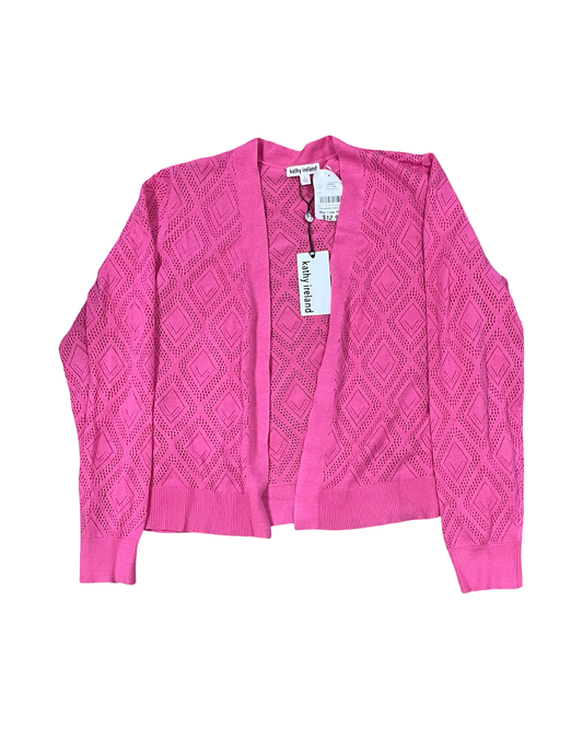 Cardigan By Kathy Ireland In Pink, Size:L