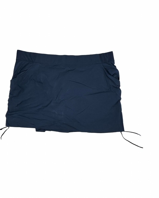 Skort By Columbia In Black, Size:3X