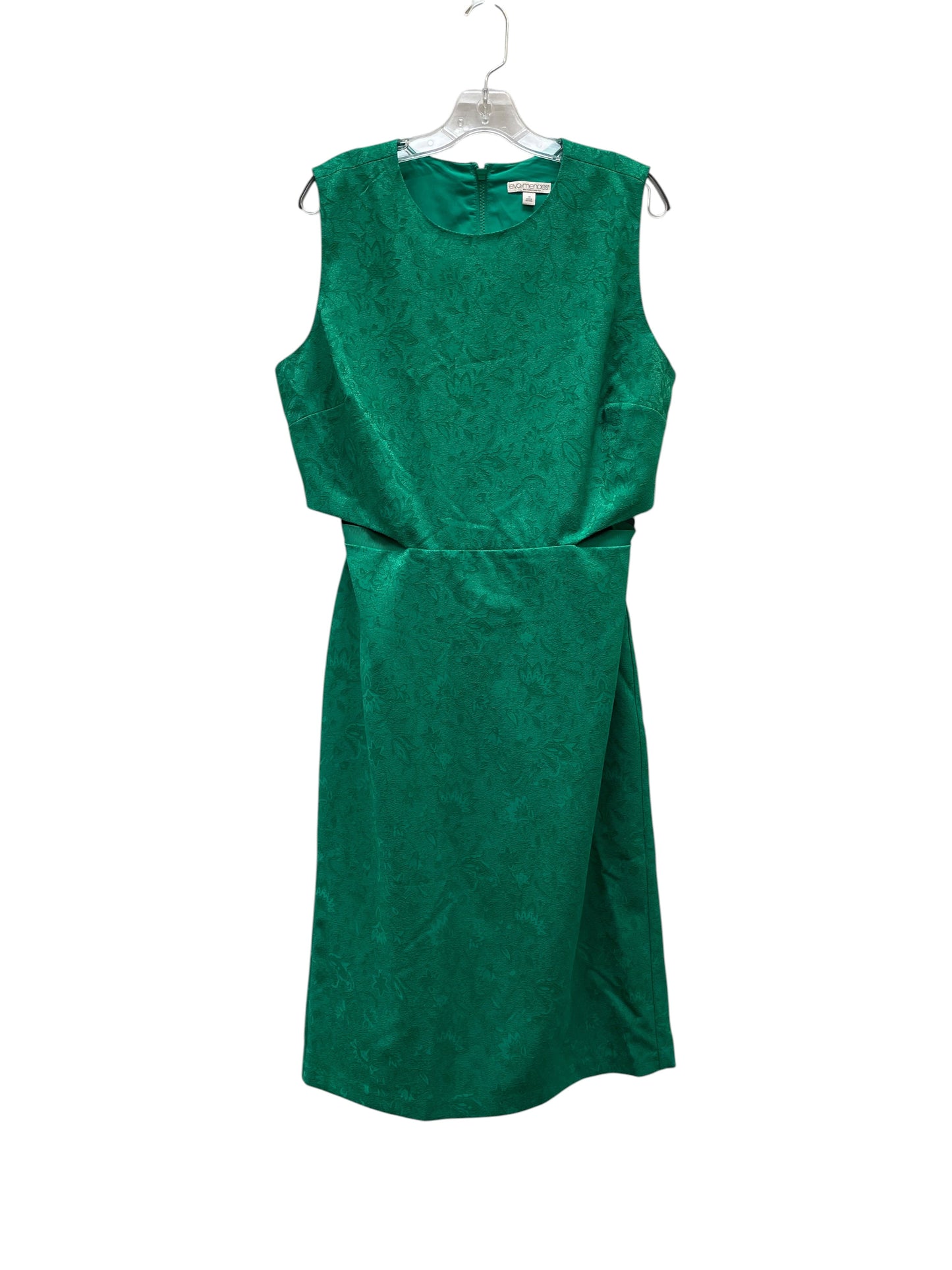 Dress Party Long By Eva Mendes In Green, Size:L