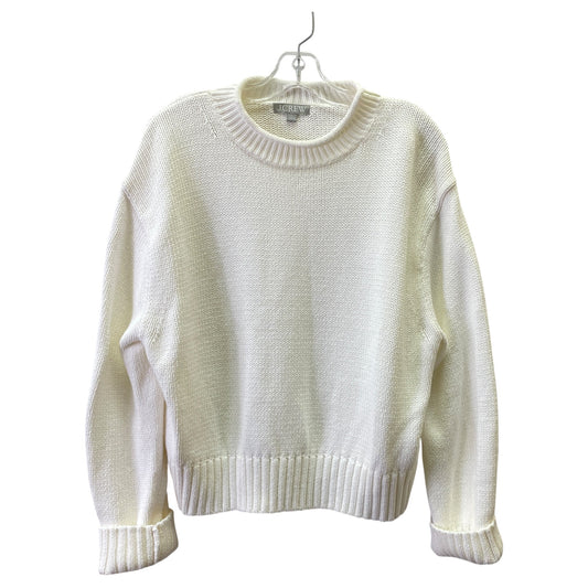Sweater By J. Crew In Ivory, Size:L