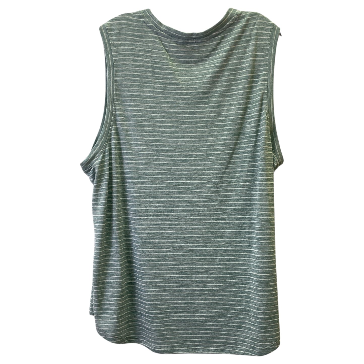 Athletic Tank Top By Athleta In Green, Size:3X