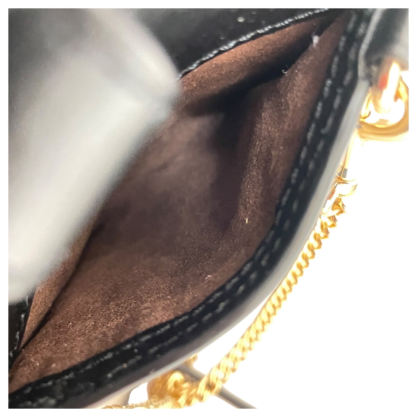 Crossbody Designer By Coach In Black & Brown, Size:Small