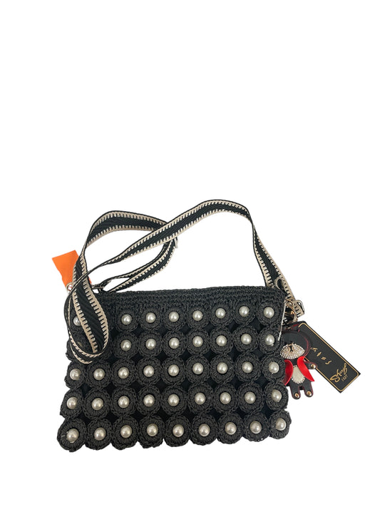 Crossbody By Sharif In Black & White, Size:Small