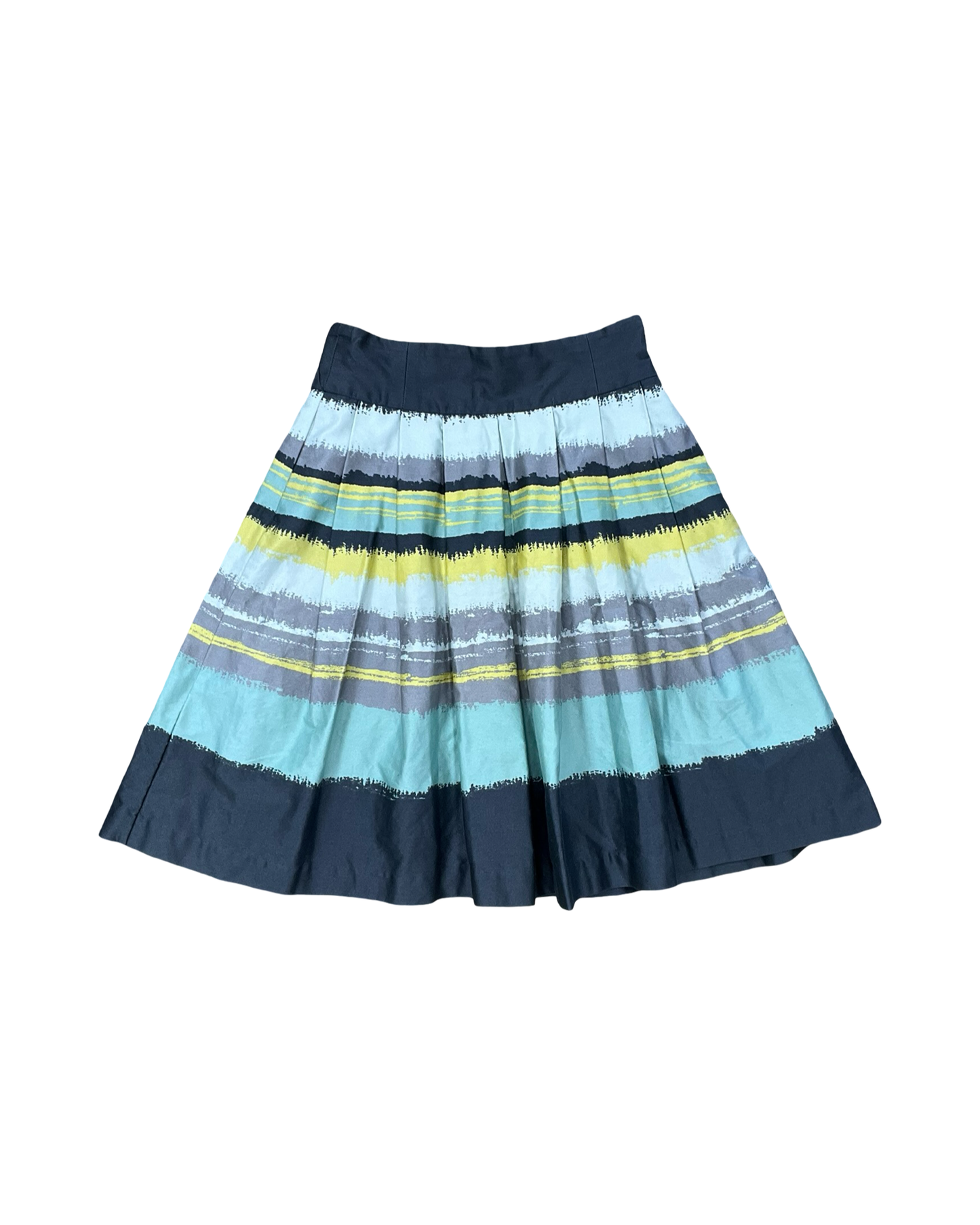Skirt Midi By H&M In Green, Size:S