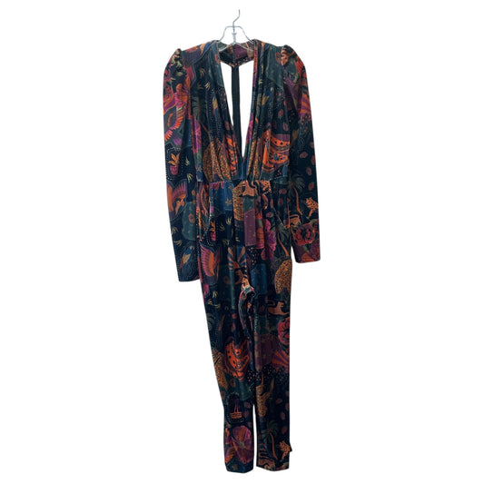Jumpsuit By Farm Rio In Green & Red, Size:Xs
