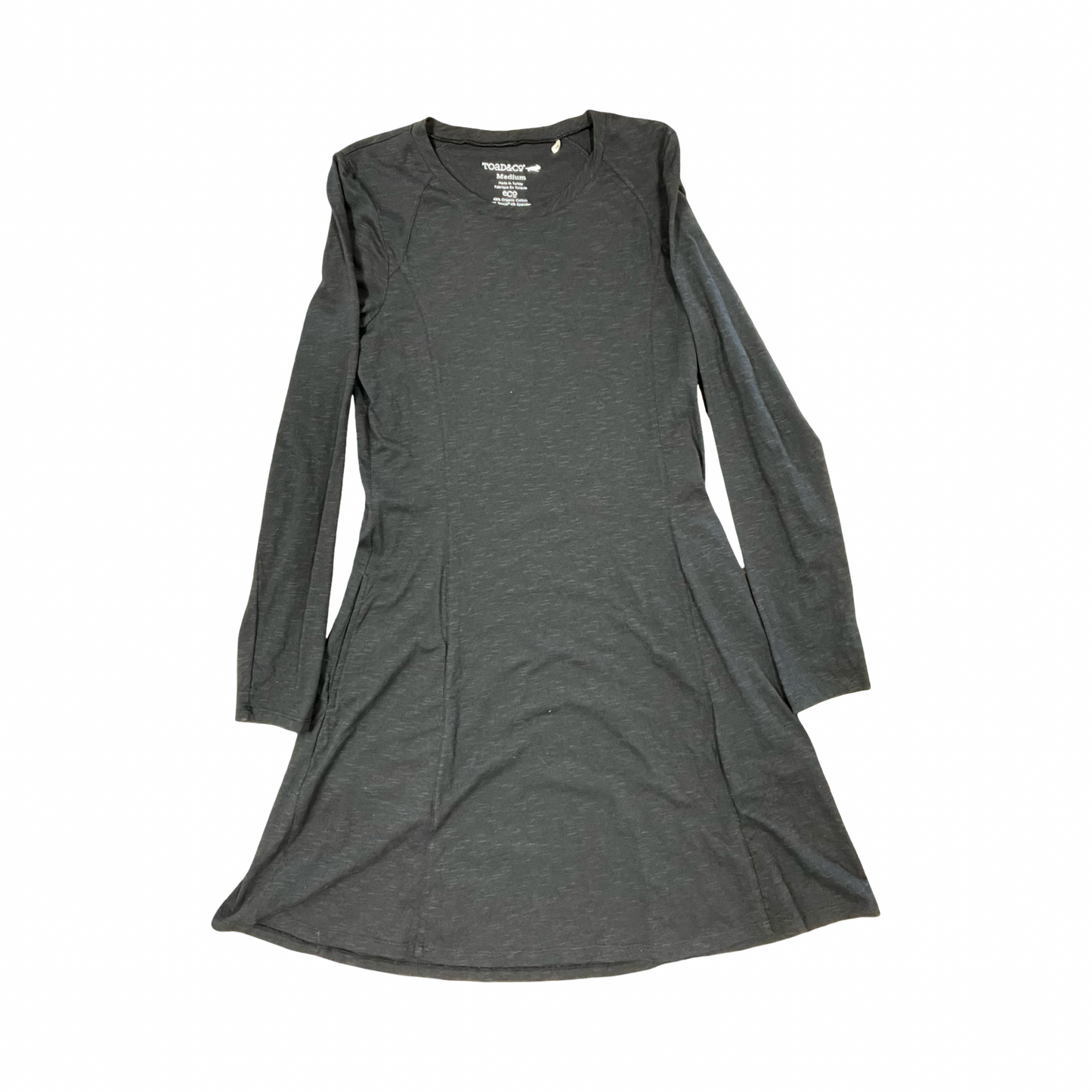 Dress Casual Midi By Toad & Co In Black, Size:M