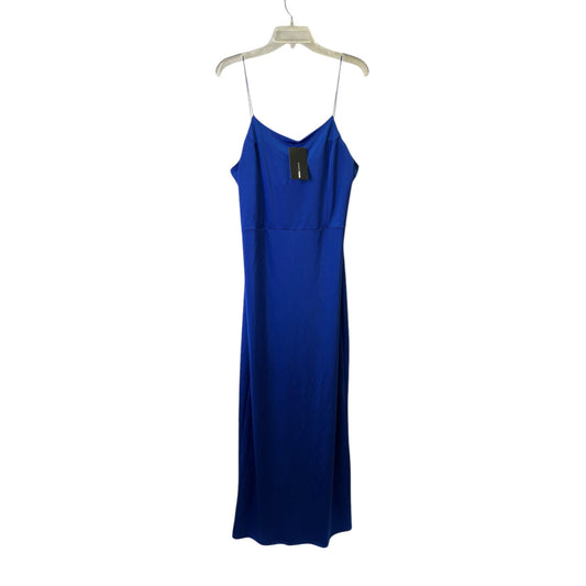 Dress Party Long By Fashion Nova In Blue, Size:2X