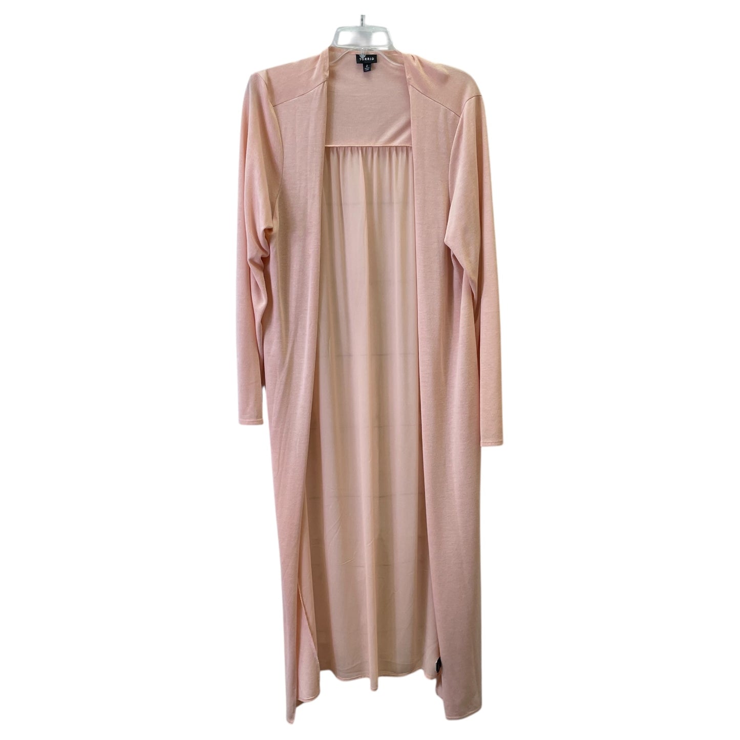 Cardigan By Torrid In Pink, Size:2X