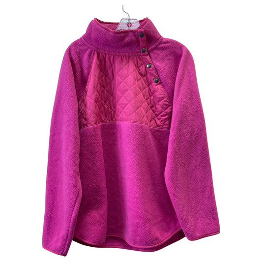 Sweatshirt Collar By J. Crew In Pink, Size:Xl