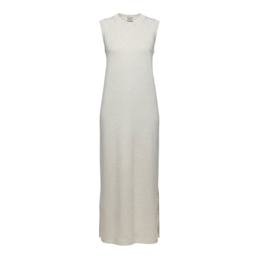 Beatrice Midi Dress By Varley In Ivory Marl, Size: XS