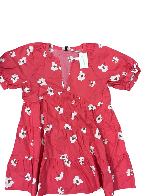 Dress Casual Midi By Universal Thread In Pink, Size:L