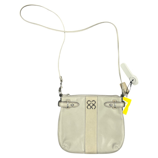 Crossbody Designer By Coach In Grey, Size:Small