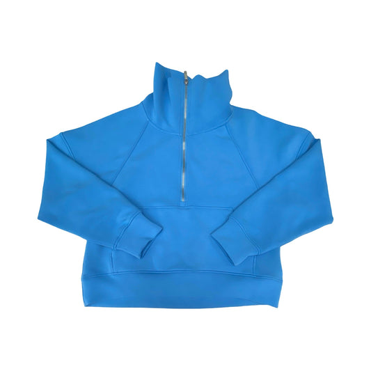 Athletic Sweatshirt Collar By Calia In Blue, Size:S