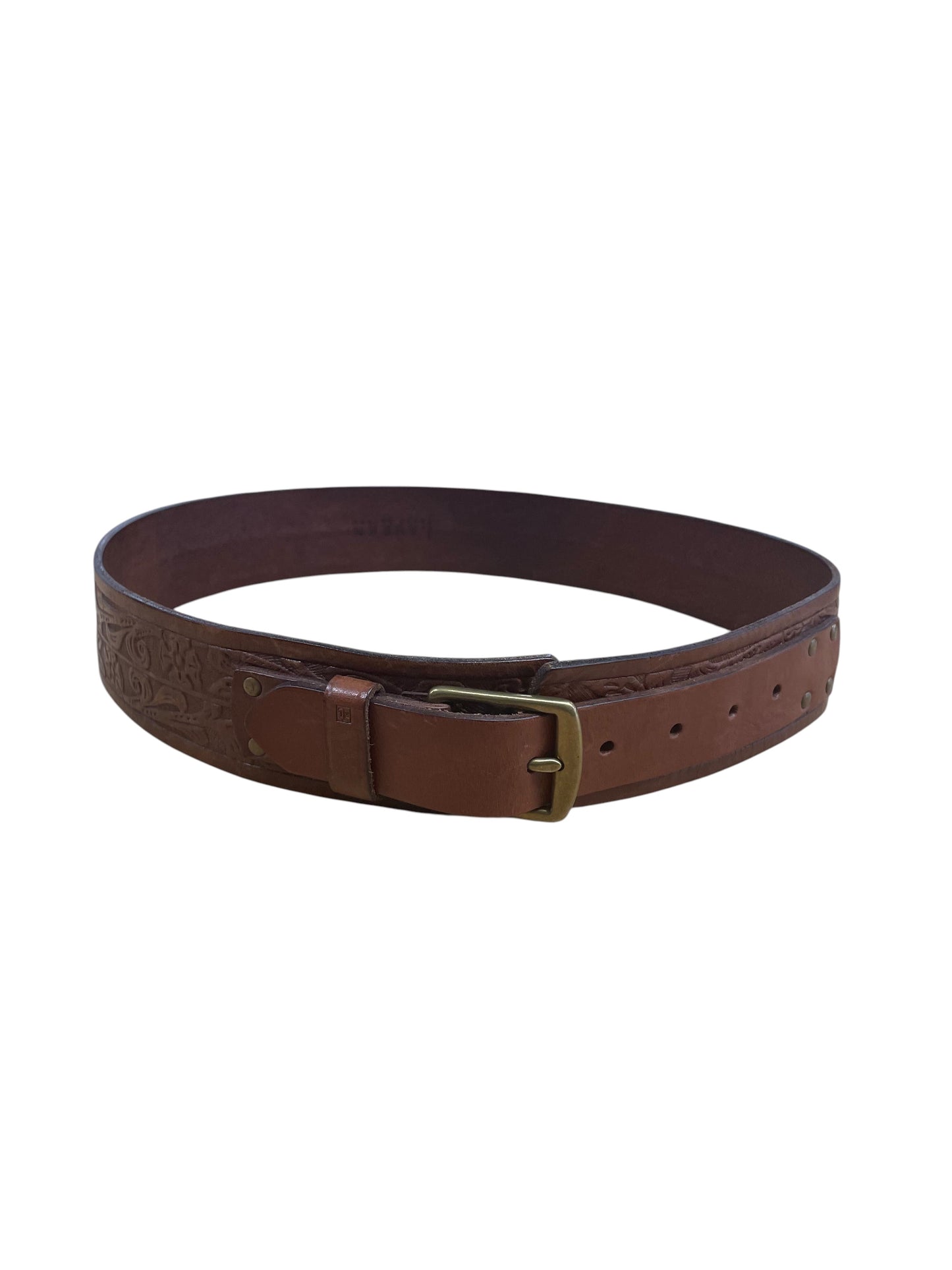 Belt Leather By Lauren By Ralph Lauren In Brown