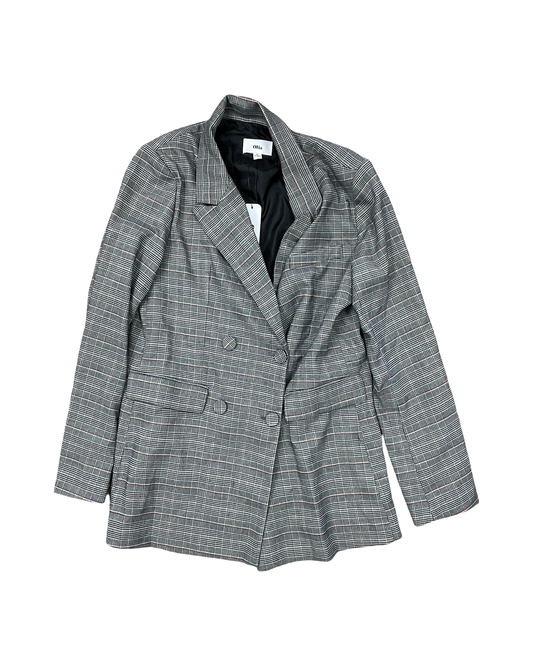 Blazer By Clothes Mentor In Black & Red, Size:Xl